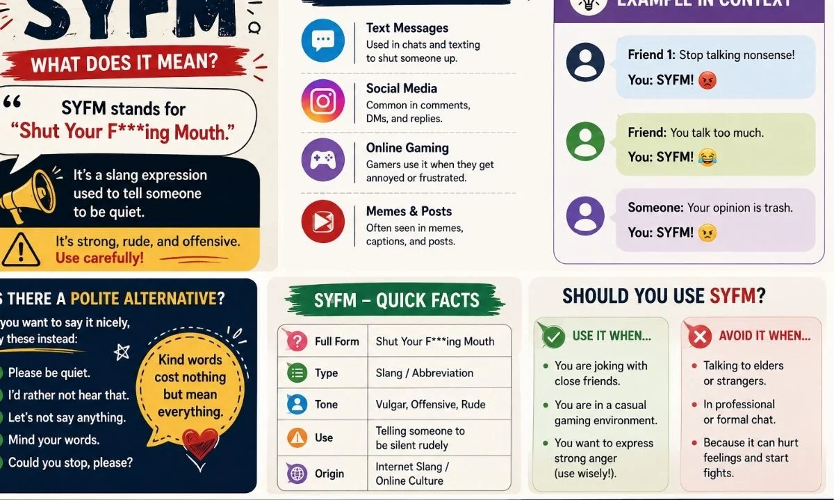 When to Use or Avoid SYFM